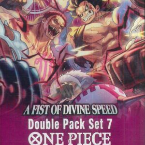 ONE PIECE CCG: DOUBLE PACK SET #7: A Fist of Divine Speed (DP-07)