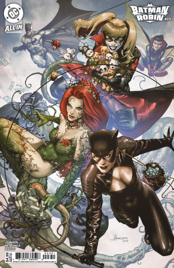 BATMAN AND ROBIN (2023 SERIES) #23: Jay Anacleto Gotham City Sirens cover E