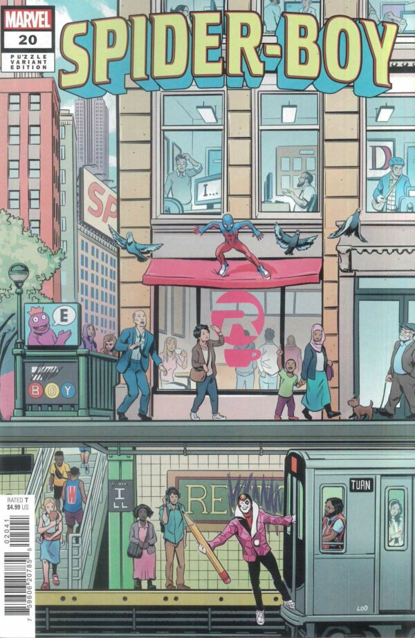 SPIDER-BOY (2023 SERIES) #20: Sara Pichelli Puzzle cover D