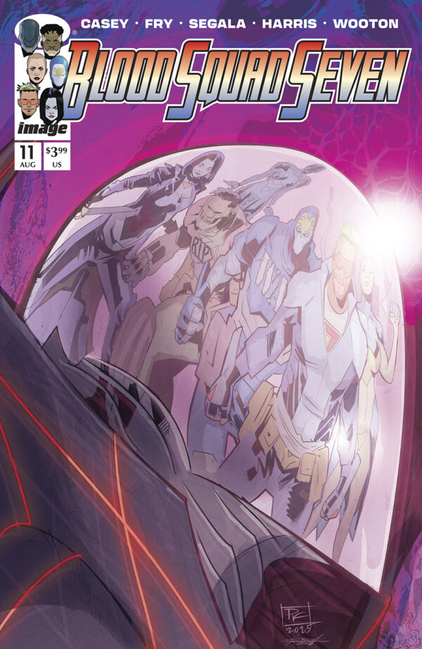 BLOOD SQUAD SEVEN #11 Paul Fry cover A