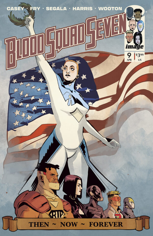 BLOOD SQUAD SEVEN #9: Paul Fry cover A