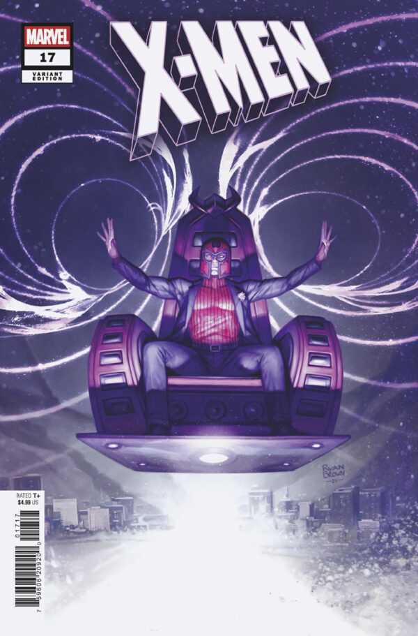 X-MEN (2024 SERIES) #17: Ryan Brown RI cover Q