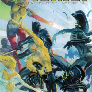 ALIENS VS AVENGERS #4: Esad Ribic cover A