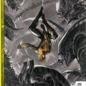 ALIENS VS AVENGERS #4: Jessica Fong cover B