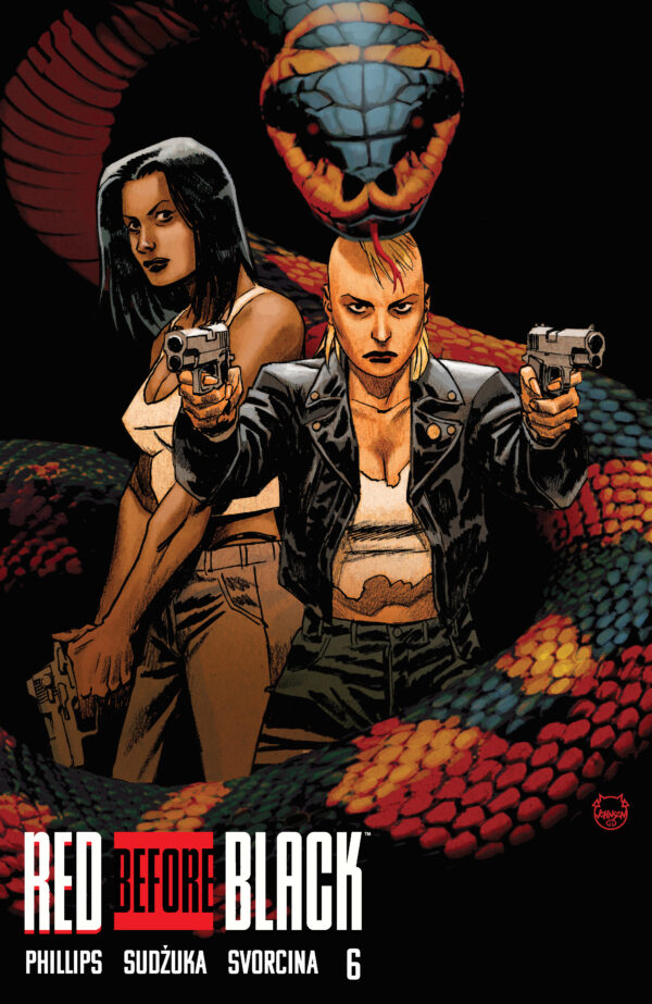 RED BEFORE BLACK #6: Dave Johnson cover B