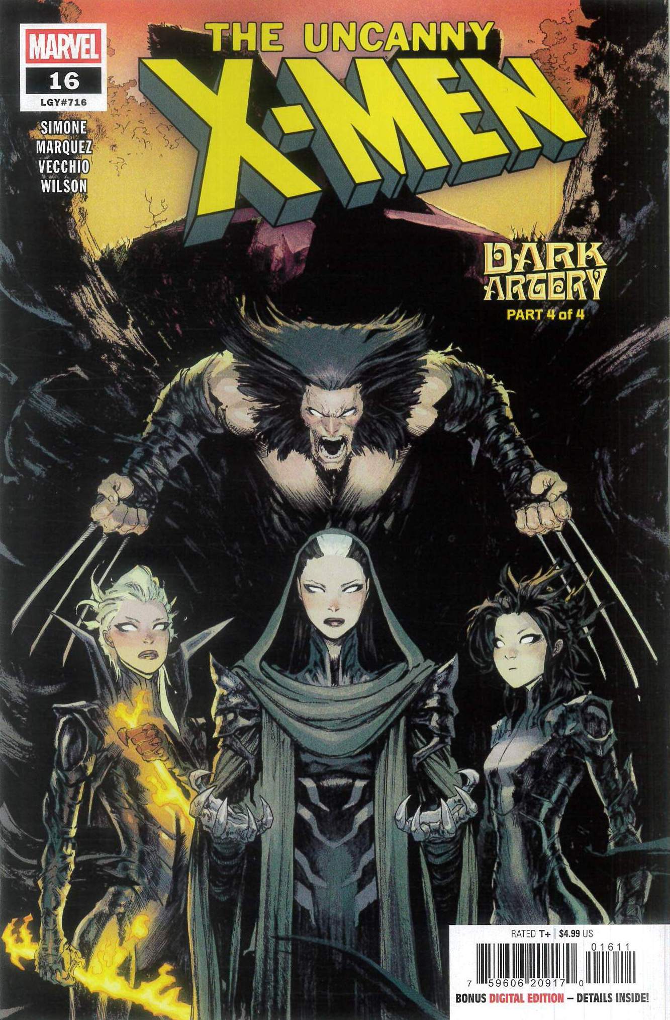 UNCANNY X-MEN (2024 SERIES) #16: David Marquez cover A UNCANNY X-MEN (2024 SERIES) #16: David Marquez cover A