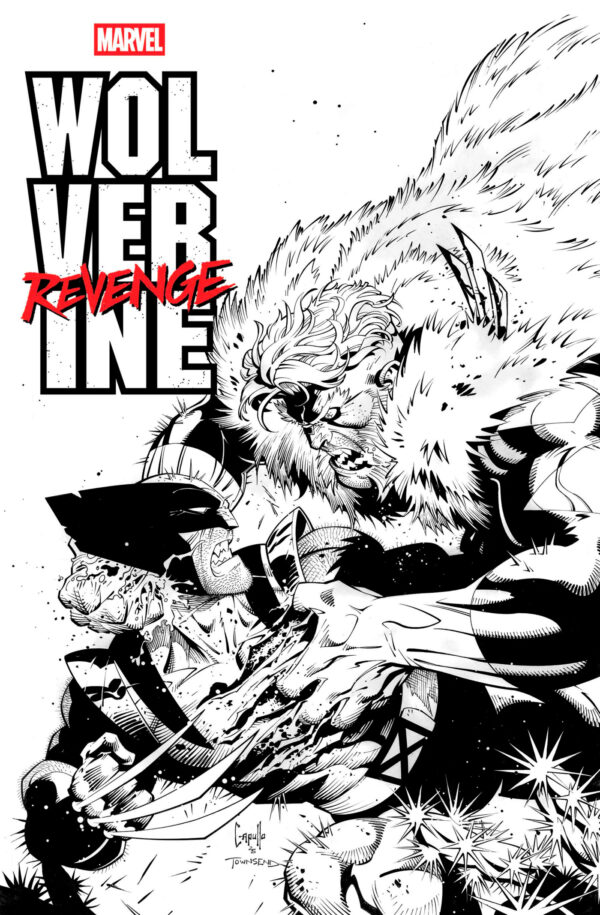WOLVERINE: REVENGE #2 Red Band B&W edition (Greg Capullo cover A)