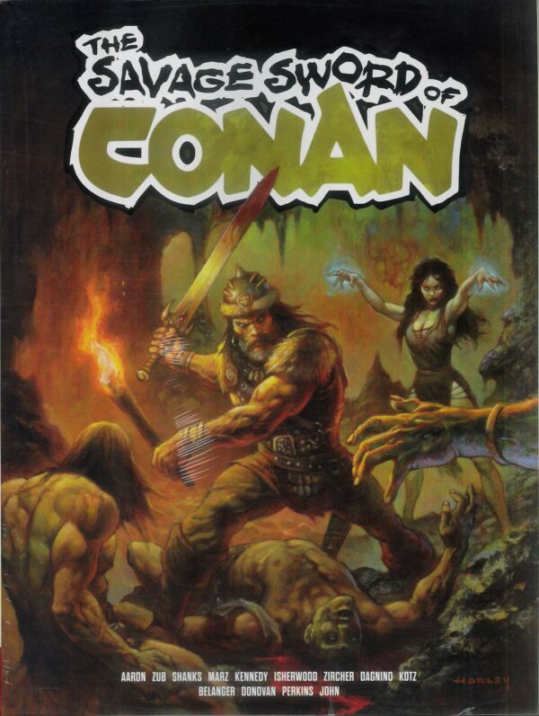 SAVAGE SWORD OF CONAN TP (2024 SERIES) #2: Alex Horley cover (#4-6)