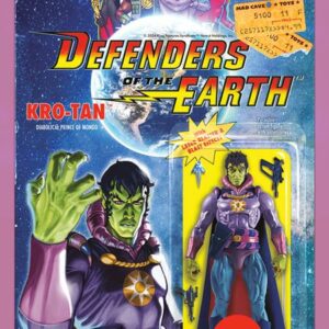 DEFENDERS OF THE EARTH (2024 SERIES) #8 Djordje Djokovic Action Figure cover B