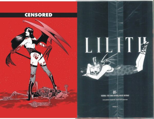 LILITH #4: Amliv Sotomayor Black Bag cover F