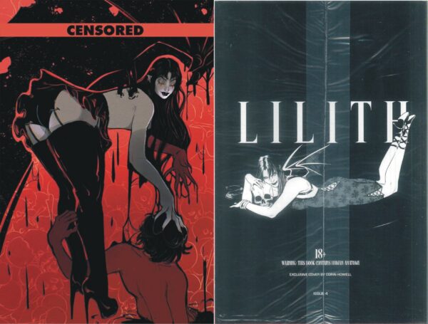 LILITH #4: Corin Howell Black Bag cover E