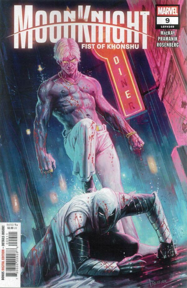 MOON KNIGHT: FIST OF KHONSHU #9: Davide Paratore cover A