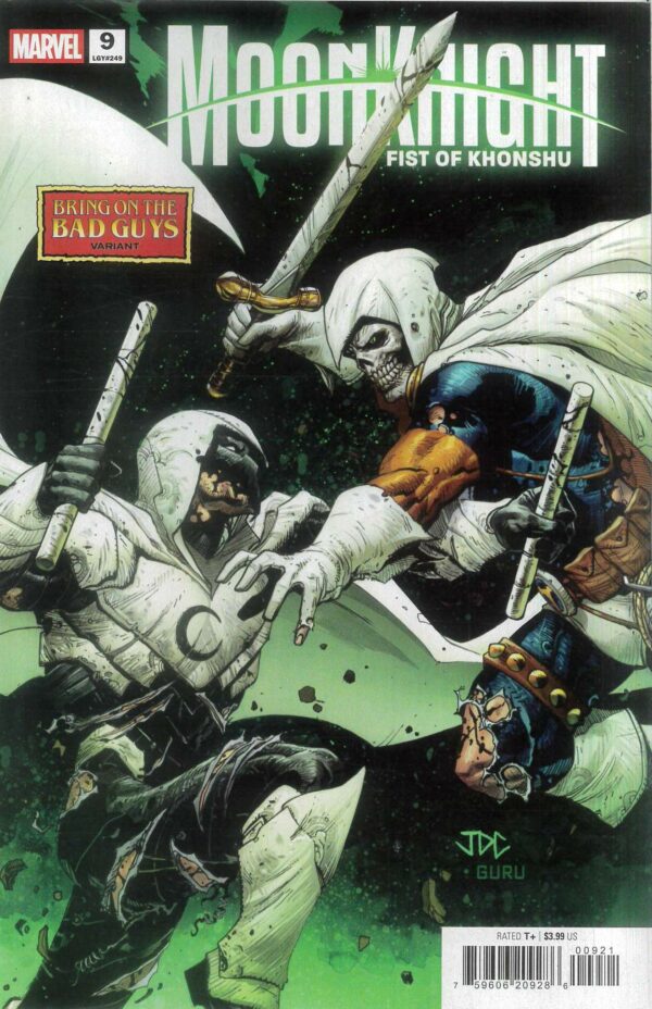 MOON KNIGHT: FIST OF KHONSHU #9: Joshua Cassara Bring on the Bad Guys cover B
