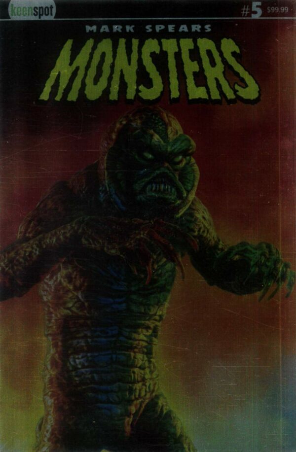 MARK SPEARS MONSTERS #5: Mark Spears Metal cover G