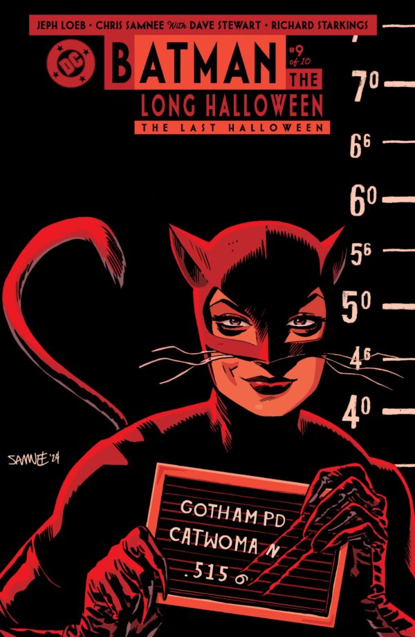 BATMAN: THE LONG HALLOWEEN – THE LAST HALLOWEEN #9 Chris Samnee cover B
