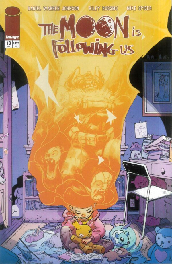 THE MOON IS FOLLOWING US #10: Riley Rossmo cover A