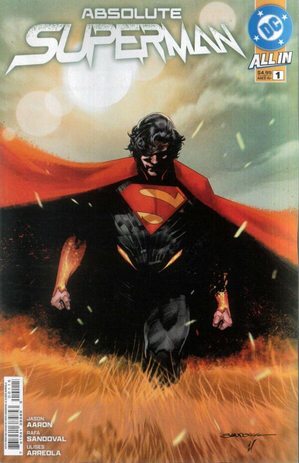 ABSOLUTE SUPERMAN #1: Rafael Sandoval 5th Print cover A