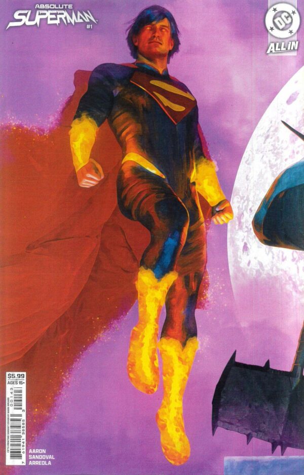 ABSOLUTE SUPERMAN #1: Mark Spears connecting 5th Print cover B
