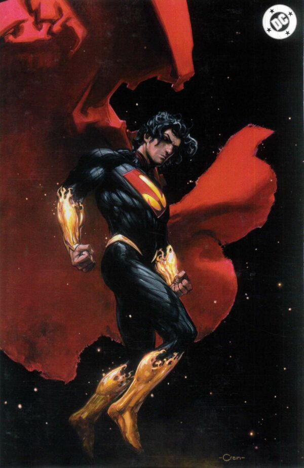 ABSOLUTE SUPERMAN #8: Clayton Crain RI cover E