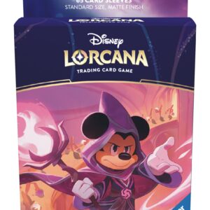 DISNEY LORCANA ACCESSORIES #34: Reign of Jafar: Mickey the Sorcerer Card Sleeves (65)