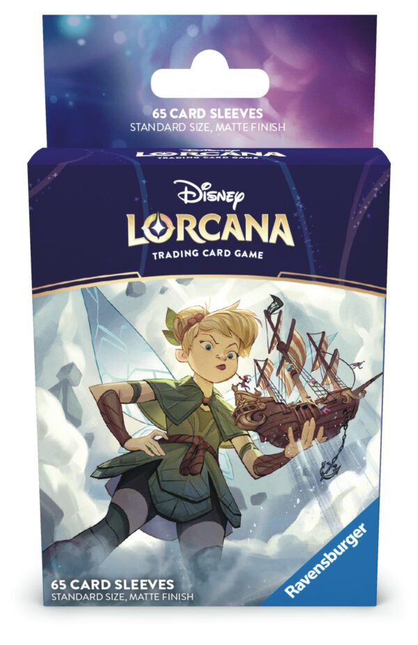 DISNEY LORCANA ACCESSORIES #35: Reign of Jafar: Tinker Bell Giant Fairy Card Sleeves (65)