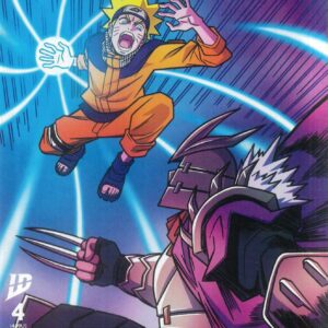 TEENAGE MUTANT NINJA TURTLES X NARUTO #4: Felipe Smith RI cover E