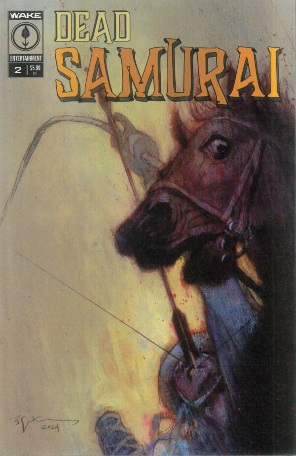 DEAD SAMURAI #2: Bill Sienkiewicz cover A