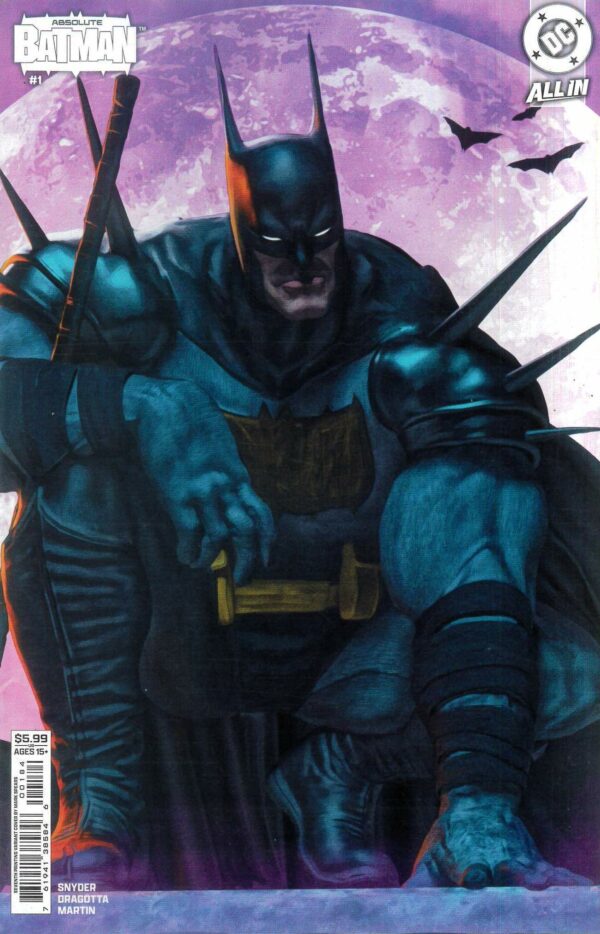 ABSOLUTE BATMAN #1: Mark Spears connecting 7th Print cover B