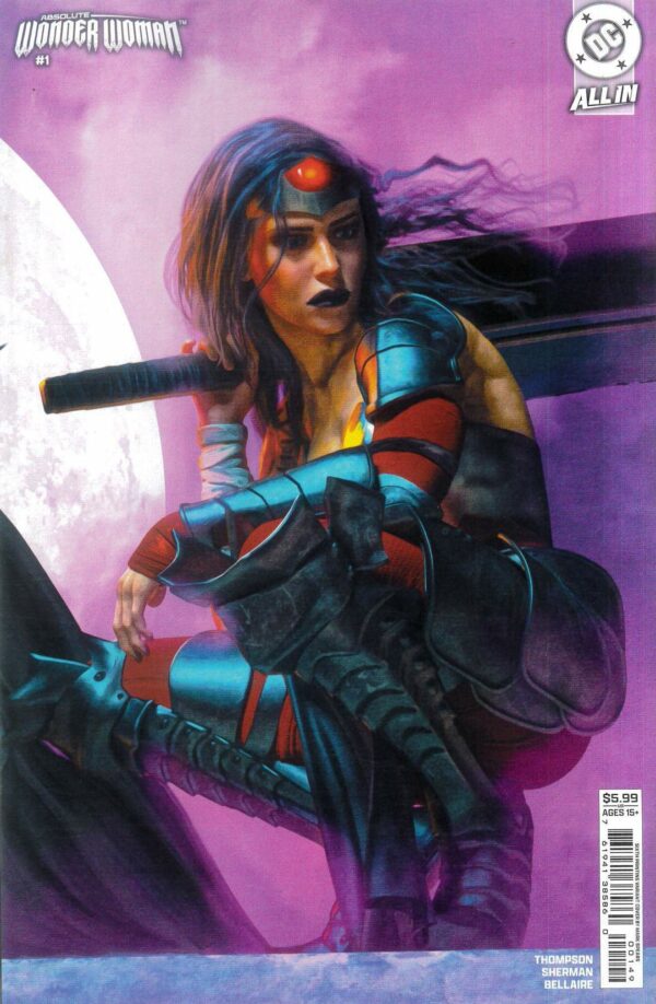 ABSOLUTE WONDER WOMAN #1: Mark Spears connecting 6th Print cover B