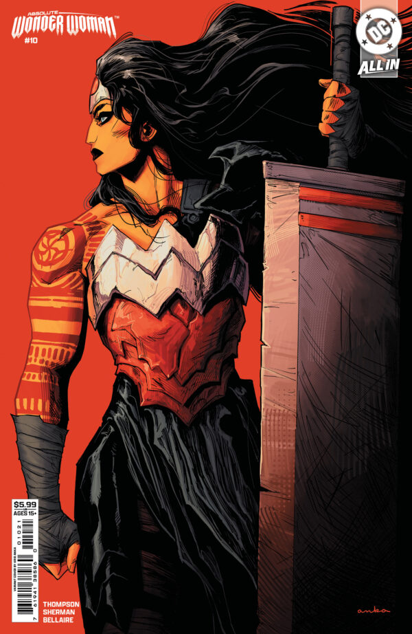 ABSOLUTE WONDER WOMAN #10: Kris Anka cover B