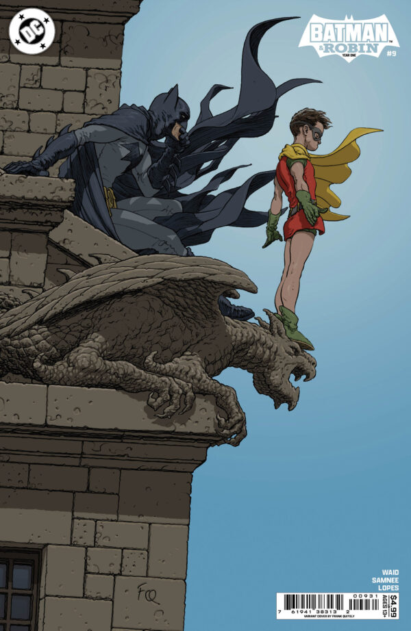 BATMAN AND ROBIN: YEAR ONE #9 Frank Quitely cover C