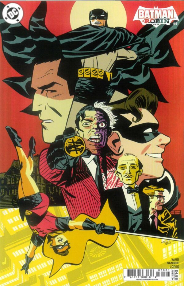 BATMAN AND ROBIN: YEAR ONE #8: Michael Cho cover B