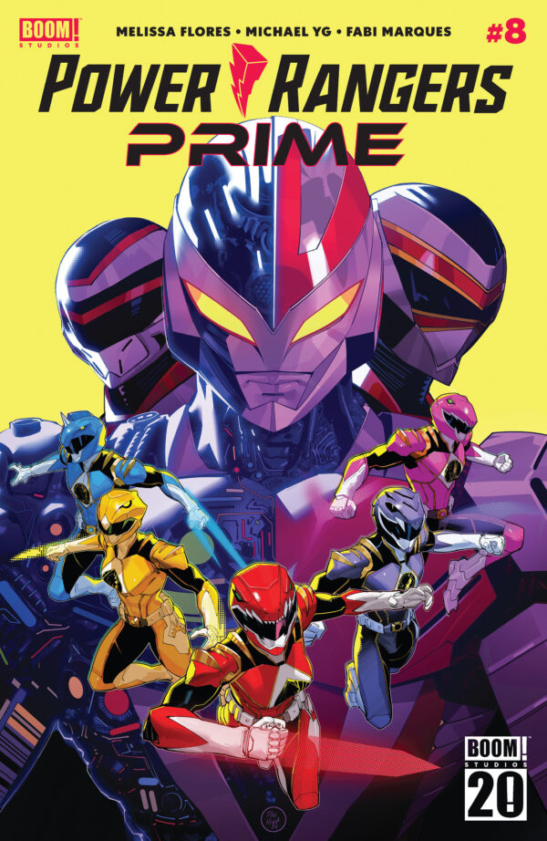 POWER RANGERS PRIME #8: Dan Mora cover A