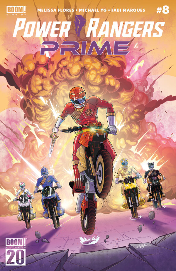 POWER RANGERS PRIME #8: Colm Griffin cover B