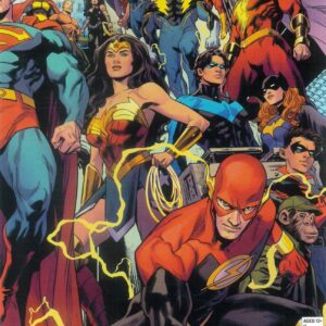 JUSTICE LEAGUE UNLIMITED #8: Travis Moore RI cover E