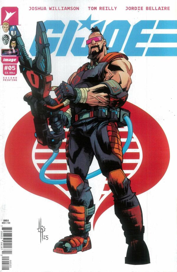 G.I. JOE (2024 SERIES) #5: Jason Howard Cobra 2nd Print cover B