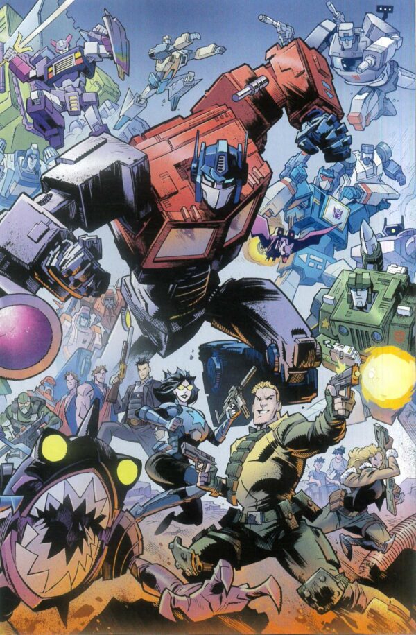 G.I. JOE (2024 SERIES) #8: Jason Howard Energon Universe 2nd Anniversary cover G