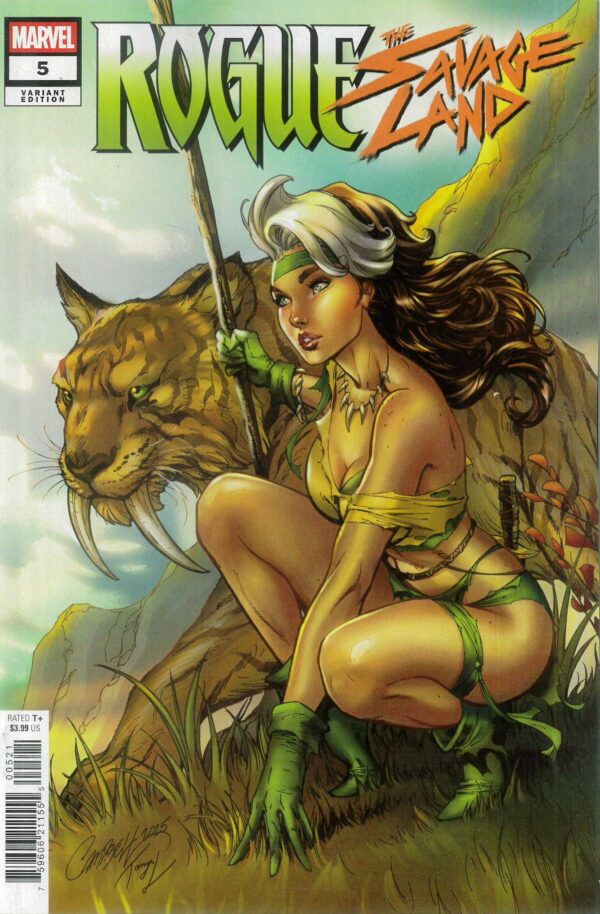 ROGUE: THE SAVAGE LAND #5: J. Scott Campbell cover B