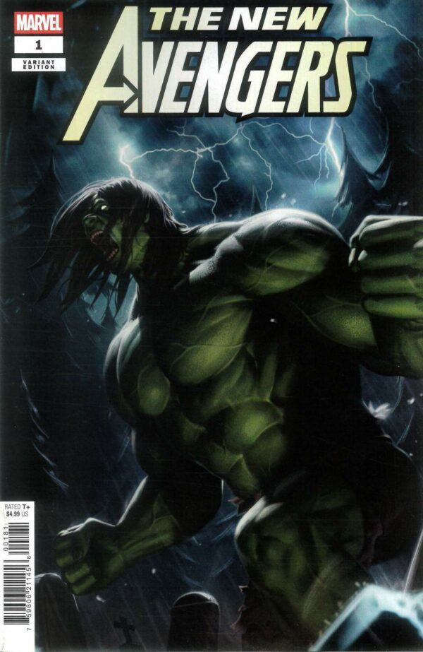 NEW AVENGERS (2025 SERIES) #1: Woo Chul Lee Hulk cover H