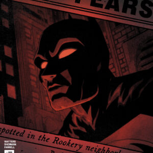 BATMAN: DARK PATTERNS #8: Hayden Sherman cover A