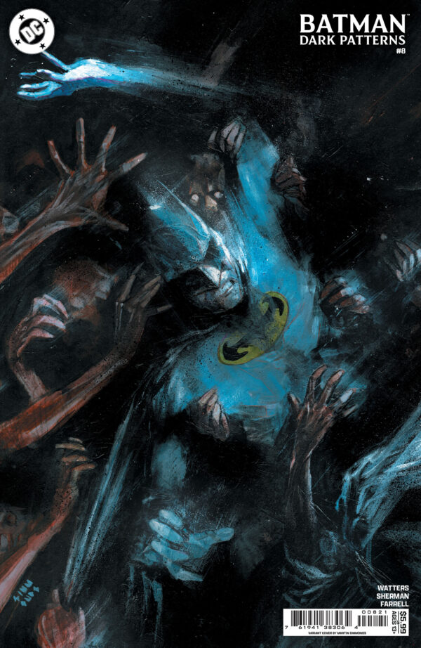 BATMAN: DARK PATTERNS #8: Martin Simmonds cover B