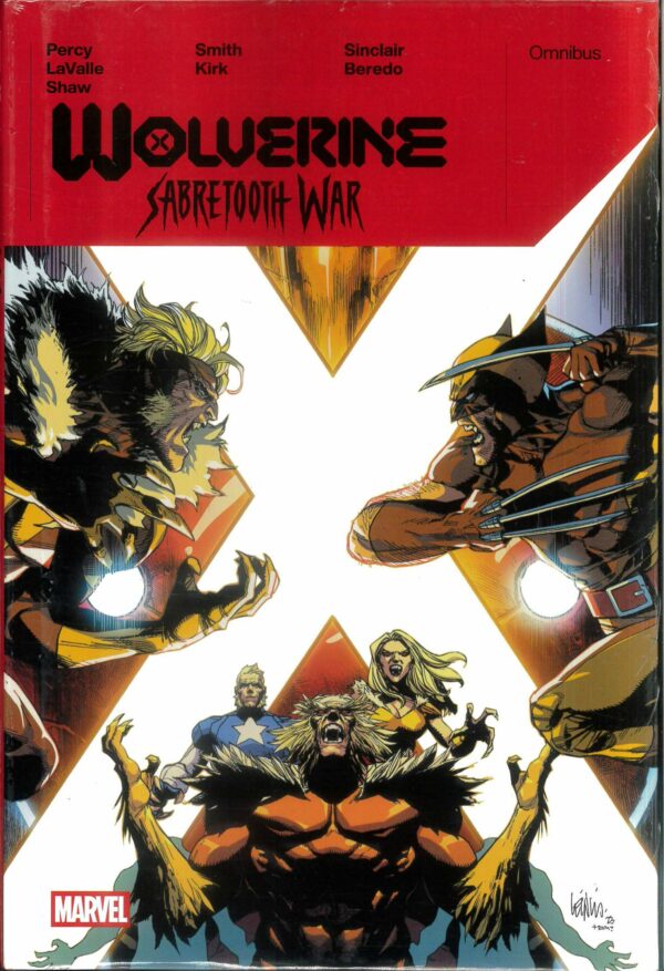 WOLVERINE: SABRETOOTH WAR OMNIBUS (HC): Leinil Francis Yu cover