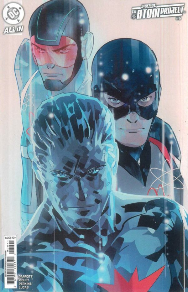 JUSTICE LEAGUE: THE ATOM PROJECT #6: Otto Schmidt RI cover D