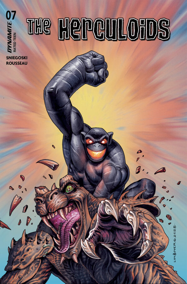 HERCULOIDS #7 Joseph Michael Linsner cover B