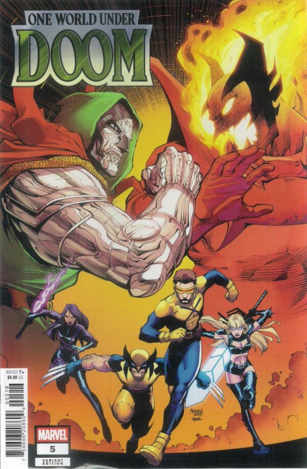 ONE WORLD UNDER DOOM #5: Gleb Melnikov RI cover P