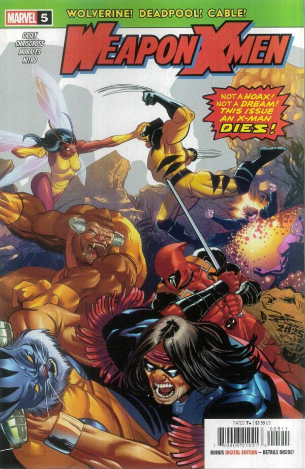 WEAPON X-MEN (2025 SERIES) #5: Chris Cross cover A