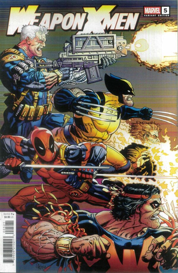 WEAPON X-MEN (2025 SERIES) #5: Steve Skroce cover B