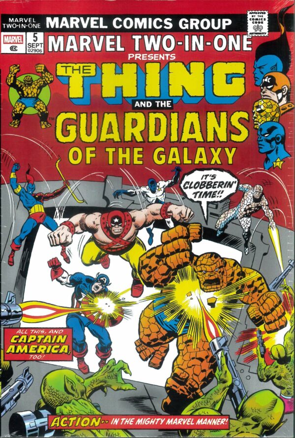 MARVEL TWO-IN-ONE OMNIBUS (HC) #1: John Buscema Direct Market cover