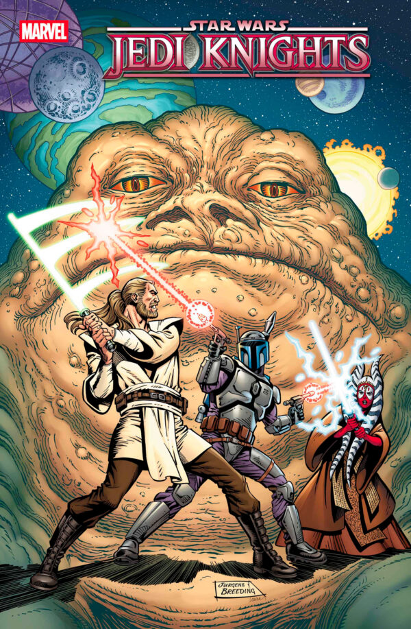 STAR WARS: JEDI KNIGHTS #4: Dan Jurgens Classic Homage cover D