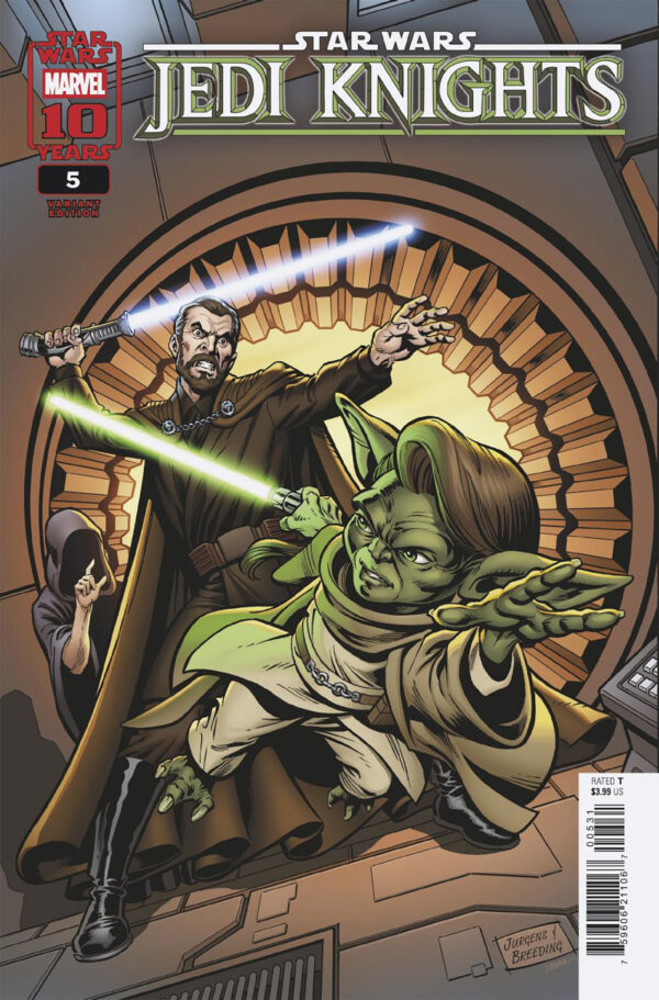 STAR WARS: JEDI KNIGHTS #5: Dan Jurgens Classic Homage cover C
